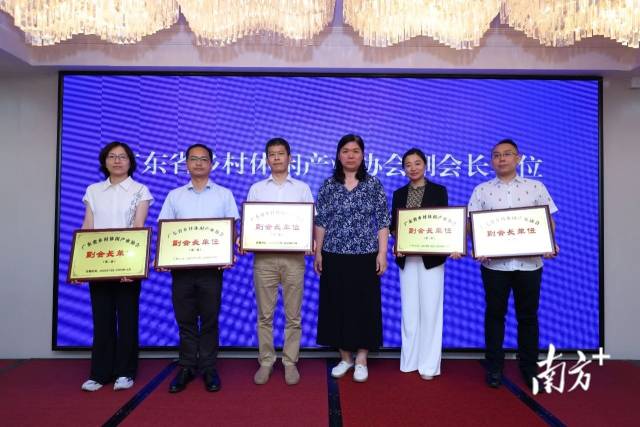 颁发协会新晋副会长单位牌匾。