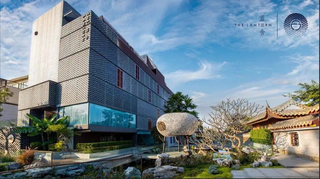 佛山蓝舍设计师民宿是顺德高端民宿的代表。  蓝舍供图