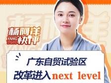 广东自贸试验区 改革进入next level | 杨阿洋快评