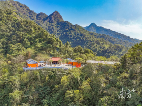 南丹山森林王国揭牌成为广东省职工疗休养基地。