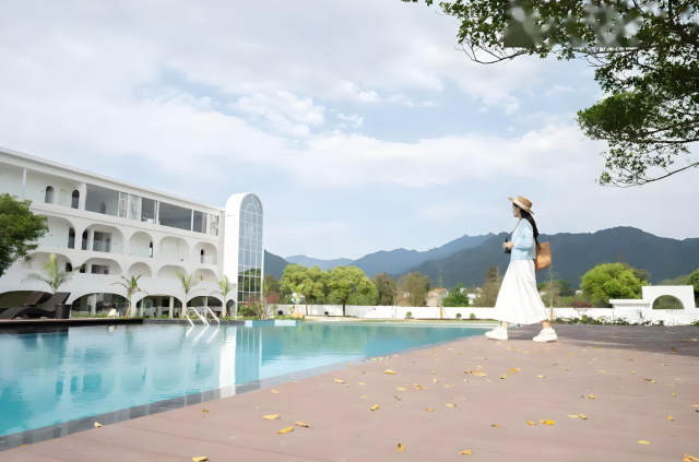 乐昌新运营的名宿——蜜峰民宿，由废旧小学改造而来。。