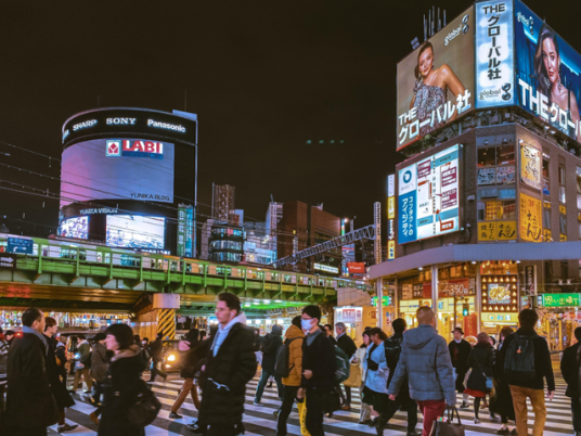 日本已成为东亚地区城镇化率最高的国家。