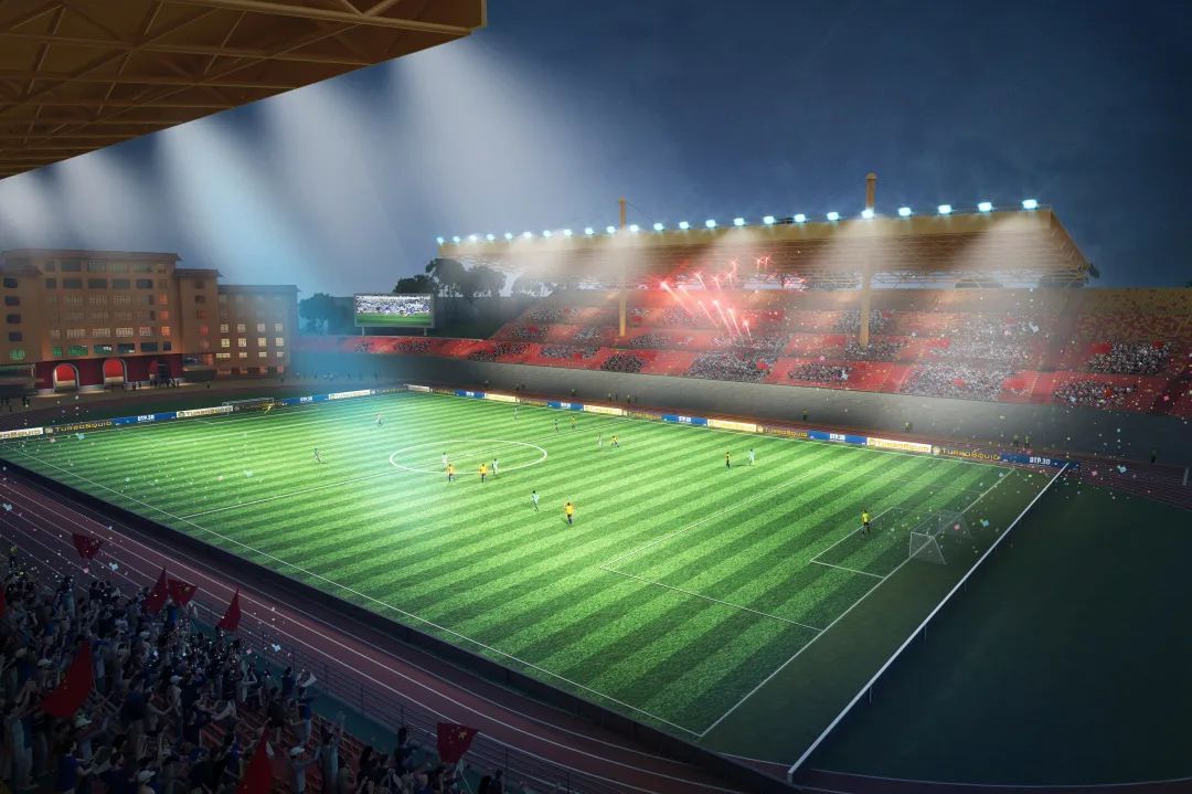 越秀山体育场改造后的效果图 越秀山体育场改造后的效果图