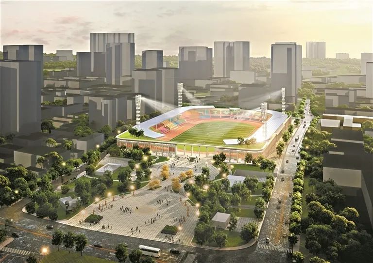 广东省人民体育场改造效果图 广东省人民体育场改造效果图