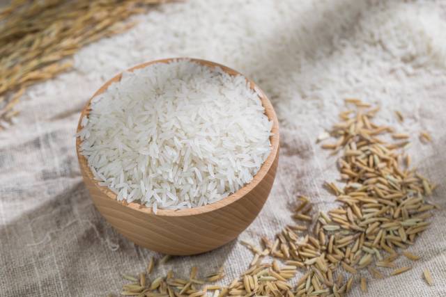 被誉为“米中碧玉”的增城丝苗米。