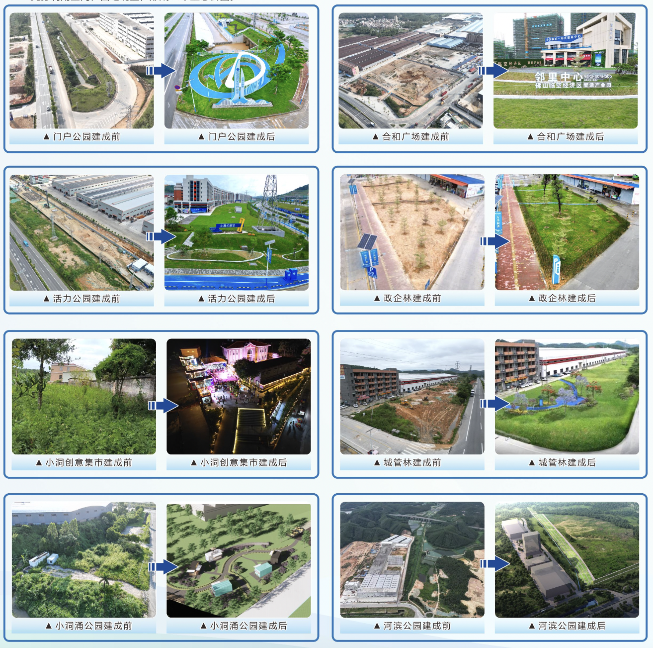 整治前后对比图。更宣供图