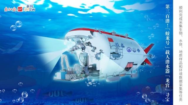 顺利完成300潜！一起打开“蛟龙号”带回的“深海包裹” | 新鲜“时”景画