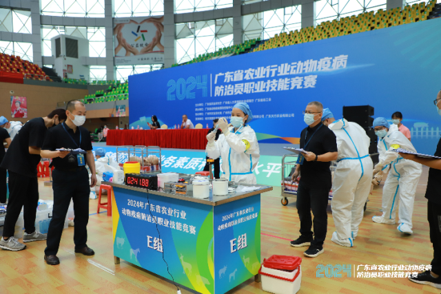 实操竞赛现场。