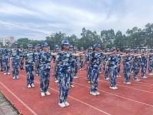 开学第一课！揭东区人武部组织开展学生军训工作