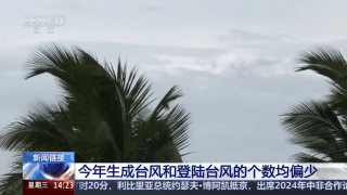 今年台风偏多还是偏少?与厄尔尼诺有关吗?