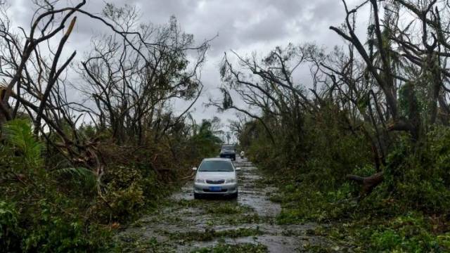 “摩羯”肆虐24小时：气象局装钢板挡门，孕妇提前入院待产