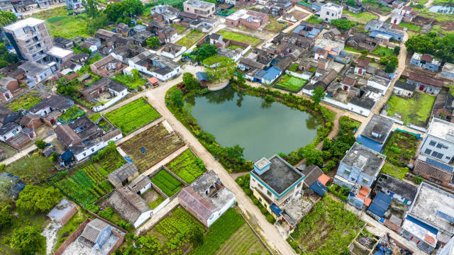 改造后的扶柳村小公園。