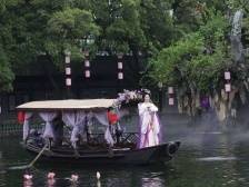 视频｜浓情满中秋！宝墨园举办国潮锦鲤仙子花样浮泳演出活动