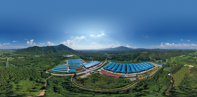 清远市清城区国家现代农业产业园的清远麻鸡原种养殖场