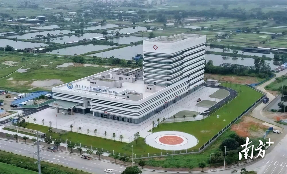 2023年8月，江城区人民医院新院落成。