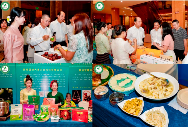 2024年云南(西双版纳）果蔬产业供需对接大会现场。