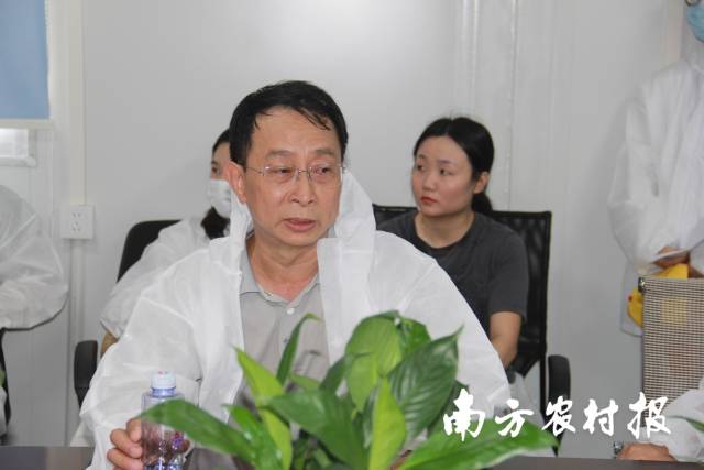 广东省农业环境与耕地质量保护中心副主任林日强