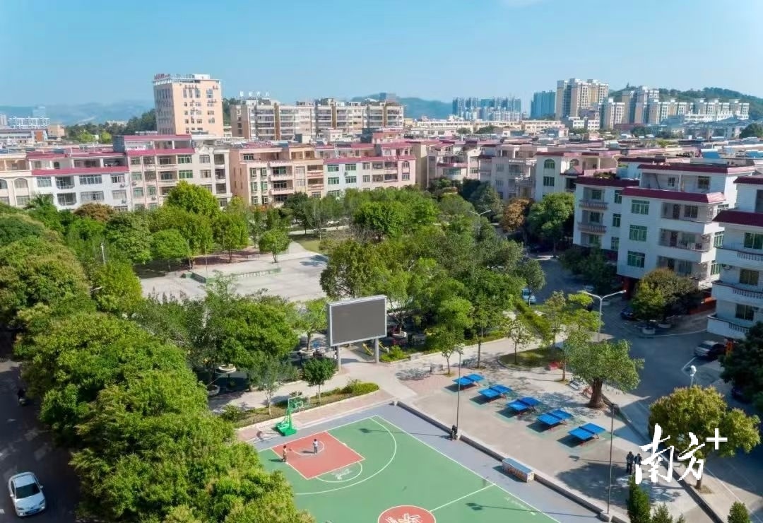 全国和谐社区建设示范单位——城东街道金湾社区。