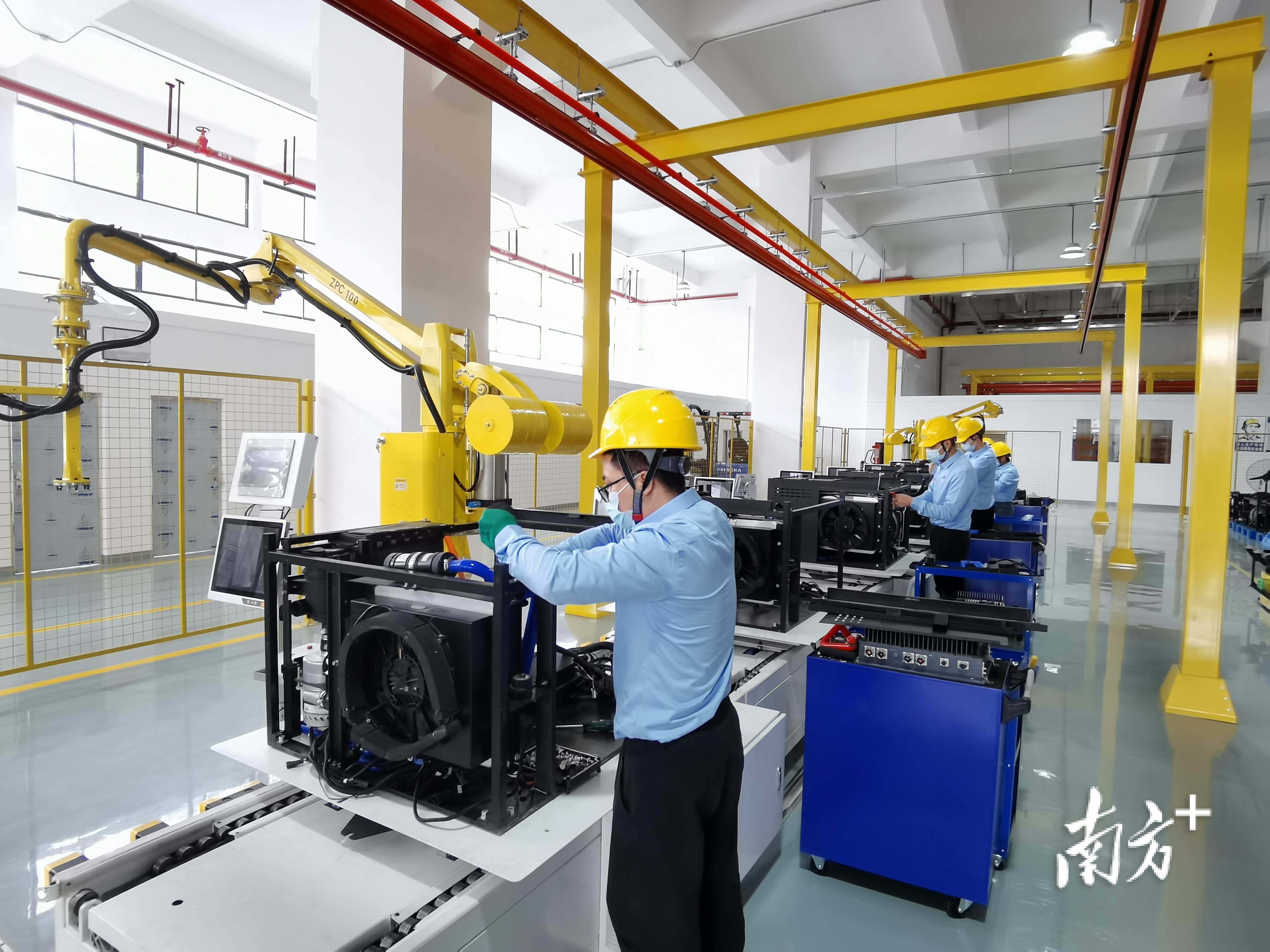 禅城科技招商瞄准“一高四新”产业。罗湛贤 拍摄 禅城科技招商瞄准“一高四新”产业。罗湛贤 拍摄