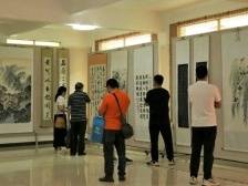 翰墨迎国庆，新雅街广塘书院开展书法作品展活动