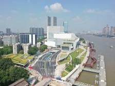 黄沙过街通道投用，白鹅潭大湾区艺术中心下穿隧道试运行
