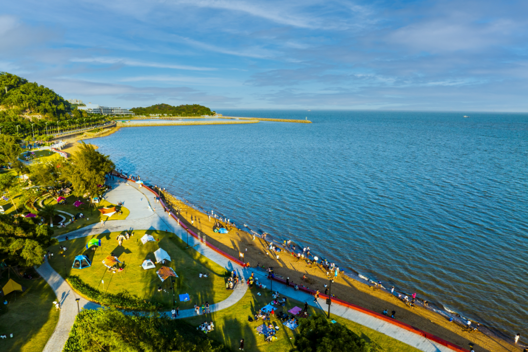 南芒湾公园。珠海高新区供图