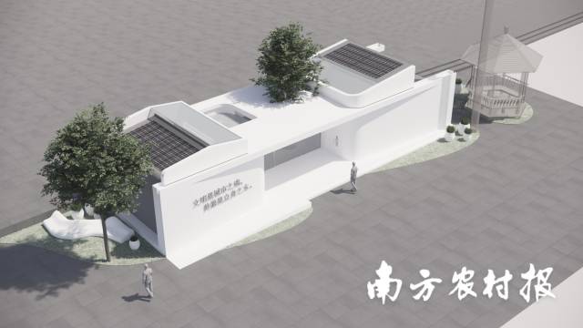 中联建建筑工程有限公司打造的广东首个3D 打印智能建造项目。