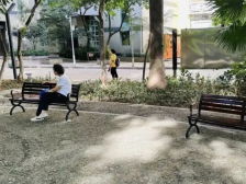 “坐”享幸福！天河区天园街多套便民座椅上新