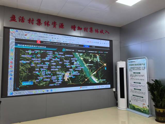 封开县平凤镇已建立农村集体“三资”交易管理平台。  受访者供图