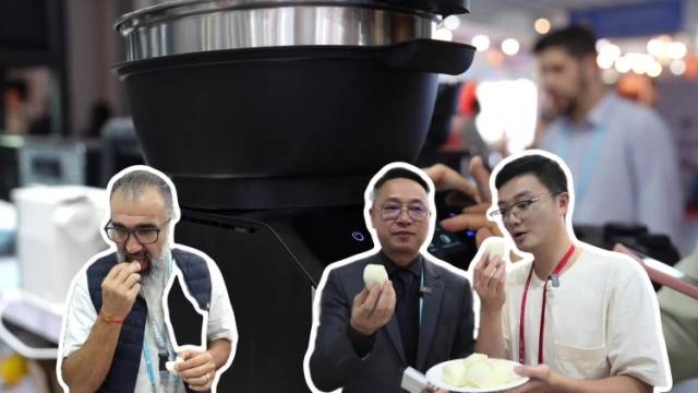 逛展饿了？去家电展区做个下午茶 | 广交会“整活”了