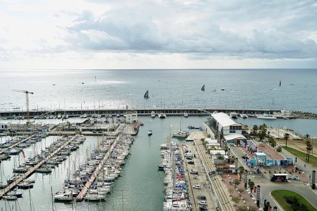 巴塞罗那港口。钟晓宇 摄 巴塞罗那港口。钟晓宇 摄