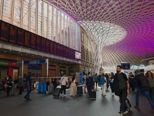 伦敦国王十字街区。陈思勤 摄 伦敦国王十字街区。陈思勤 摄