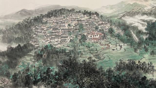 山河永固翰墨情——观长卷画《岭南春早》有感