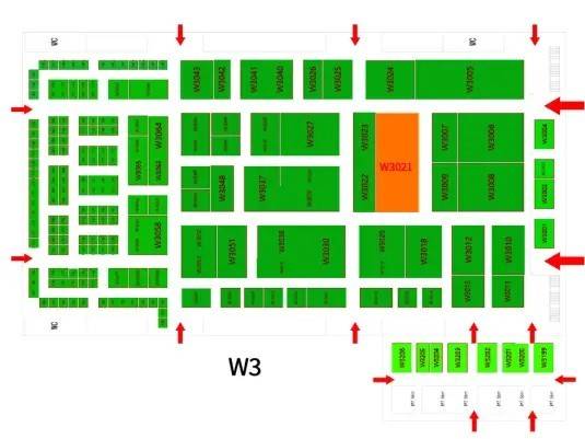 展位号W3021
