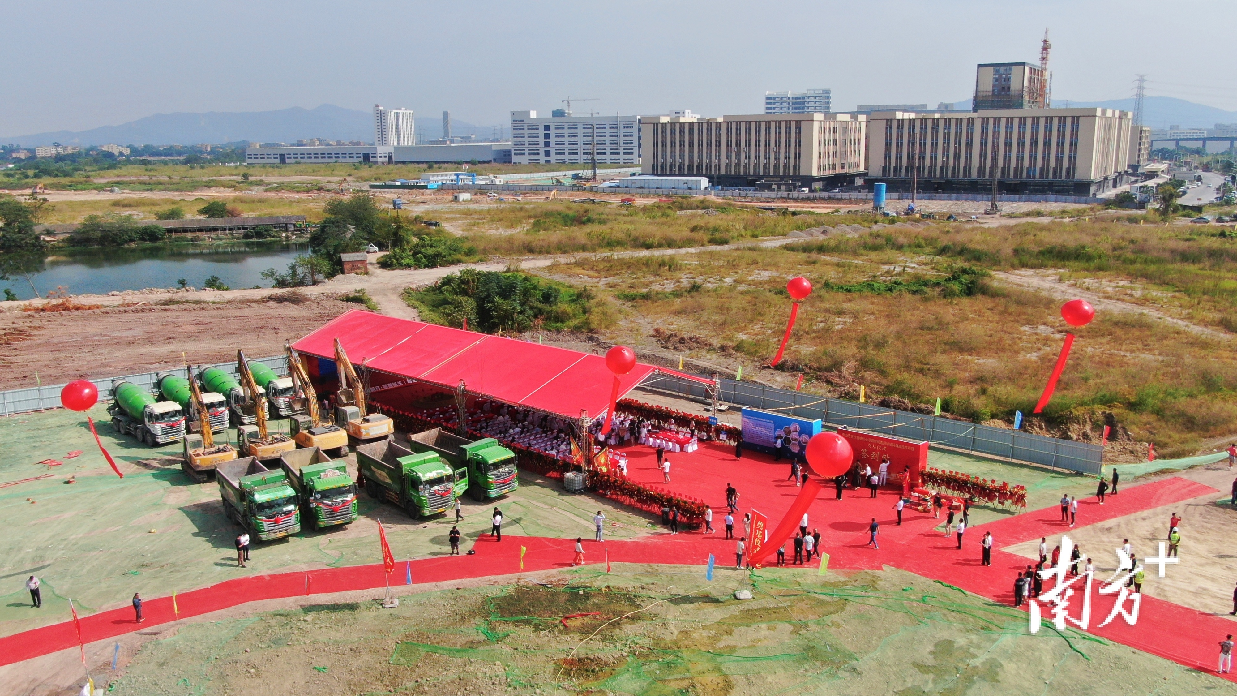 朗生医械项目举行动工仪式。 朗生医械项目举行动工仪式。