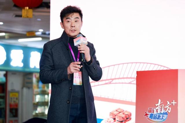 广东思味园食品有限公司销售总监曾祥谋。