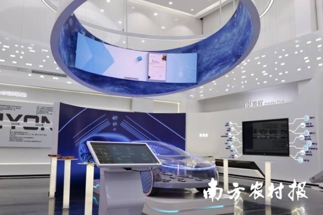 广东微容电子科技股份有限公司展览厅。