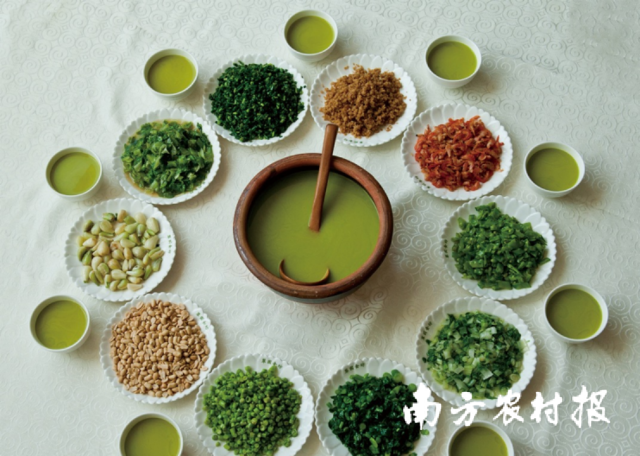 赛道沿途设置多个美食补给点，包含擂茶等揭西特色美食