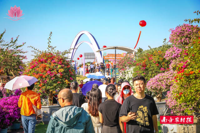 2024中国（中山）花木产业大会首日吸引游客超万人。