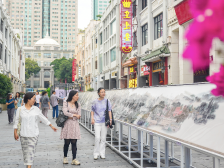 书画精品亮相北京路，纵览千年城脉、文脉、商脉风姿