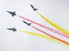 看飞行表演的绝佳位置，金凤台观演区开放迎客