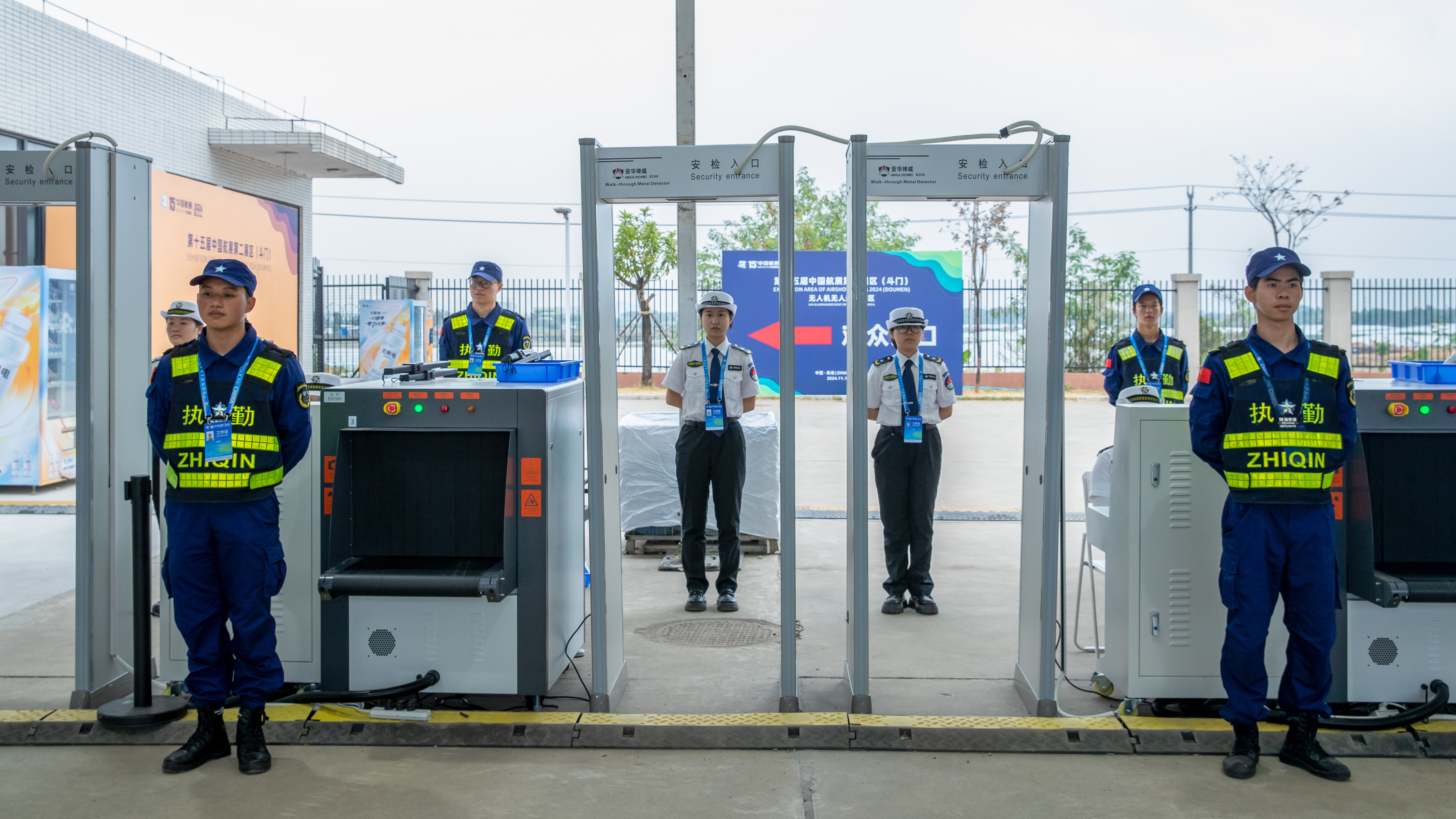 珠海安保集团投入安保力量守护航展。