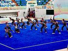 传统与创新碰撞！广东运动员在三亚秀“英歌舞+健身操”