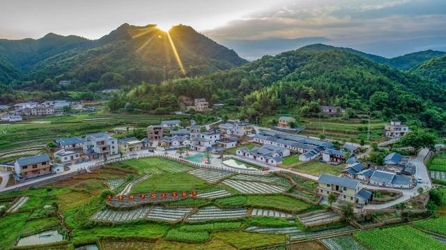 走进上举镇畲脑村，灰瓦白墙，青山绿水，一幅和美乡村的画卷铺展开来。林庄摄