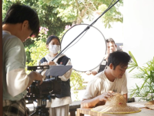 短剧《我和荔枝有个约会》在滩底村取景拍摄