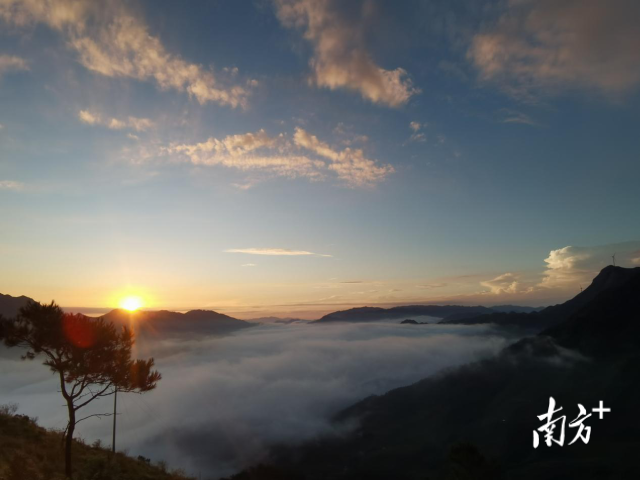 冬季请到钱排来看“海”（高山云海）