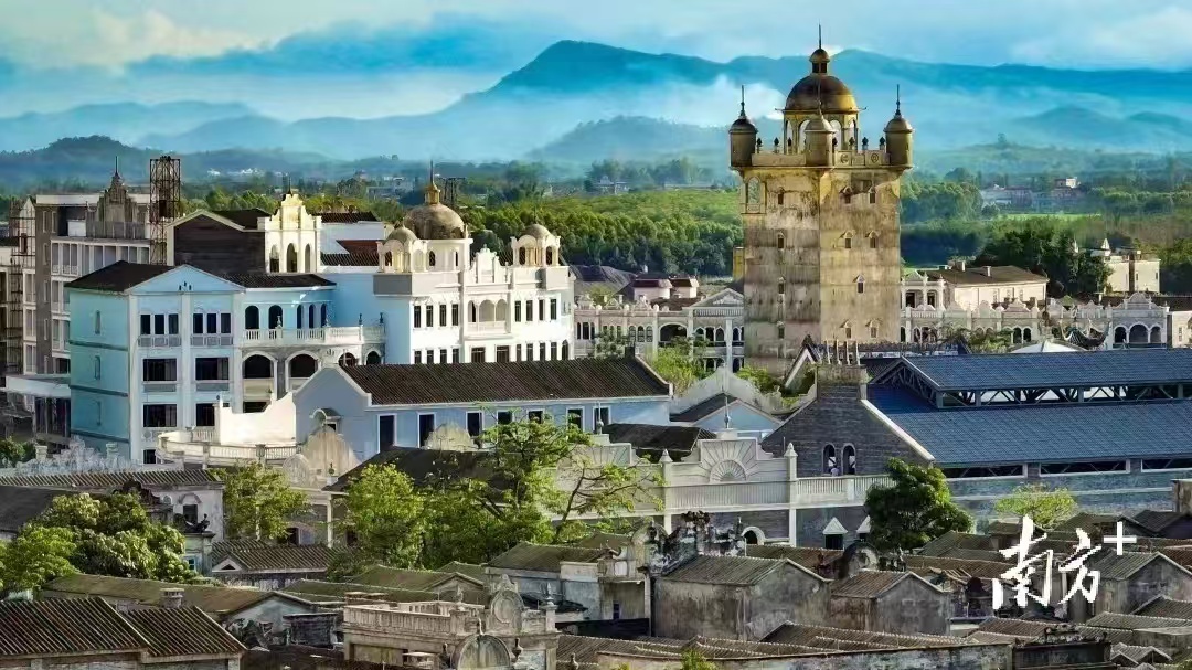 赤坎华侨古镇。 受访者供图