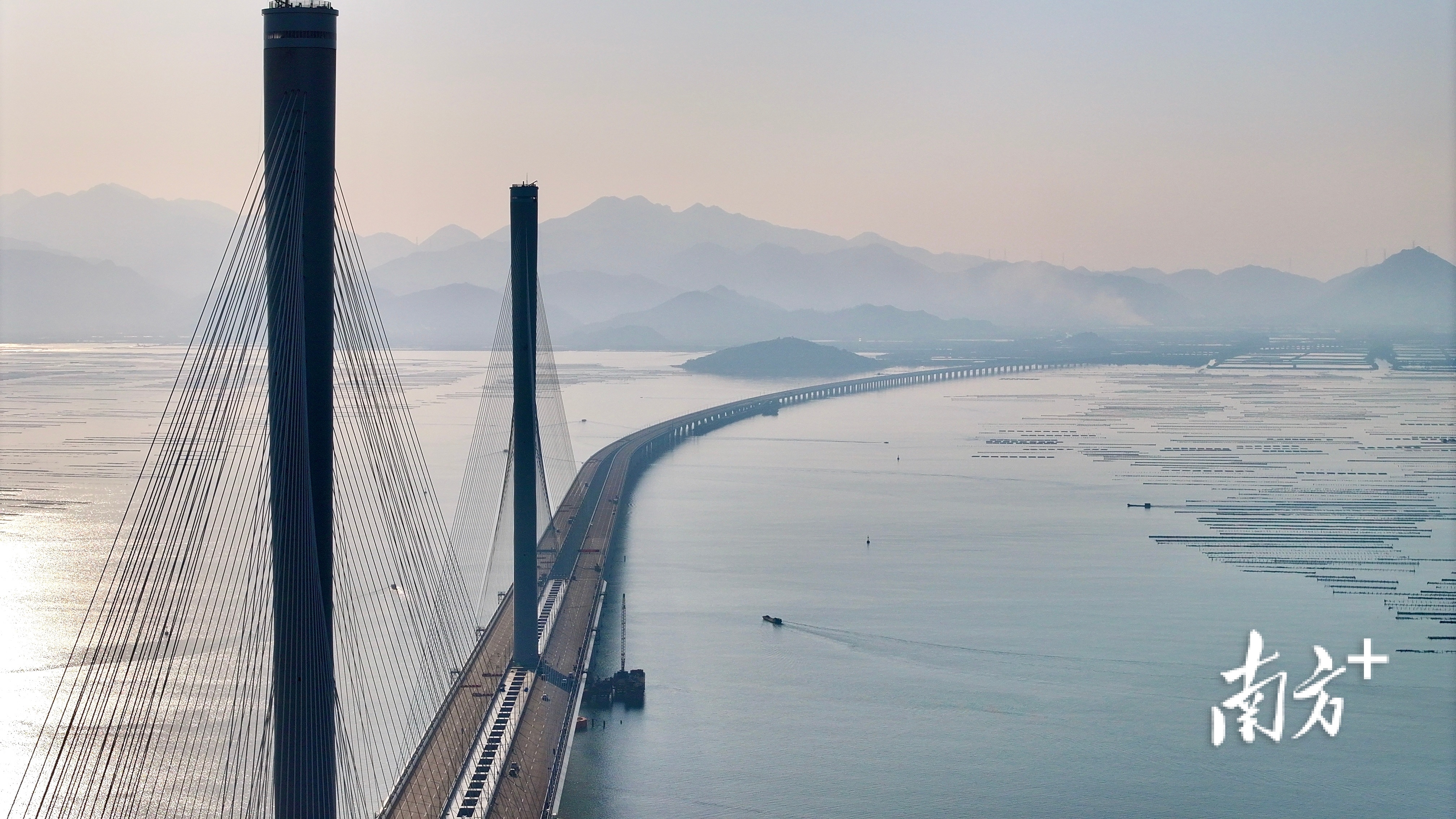 黄茅海大桥。 南方+记者 杨兴乐 摄