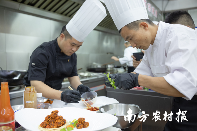 厨艺比赛现场。