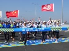 视频｜黄茅海大桥初体验：江门市民上桥“邑·骑·跑”